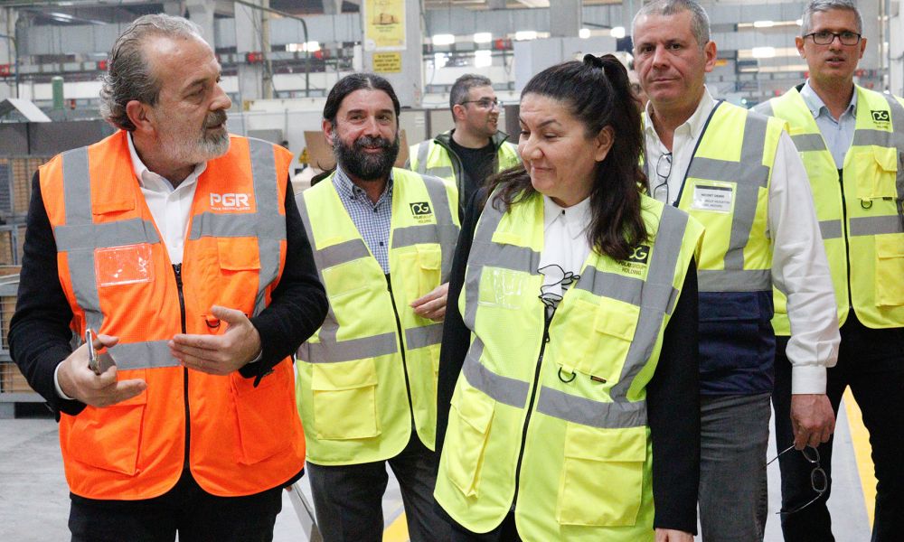 ADÜ Mühendislik Fakültesi Dekan Vekilini ve Bölüm Başkanlarını Fabrikalarımızda Misafir Ettik.